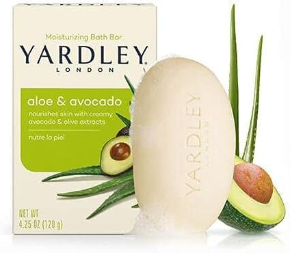 Yardley Creamy Coconut Bath Bar, 4.25 oz Pack of 8