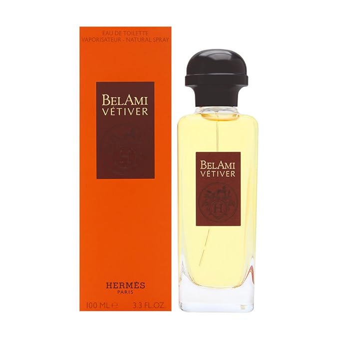 Bel Ami Vetiver by Hermes for Men 3.3 oz Eau de Toilette Spray