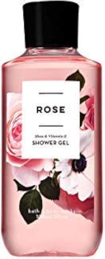 Bath and Body Works ROSE Shea and Vitamin E Shower Gel 10 Fluid Ounce