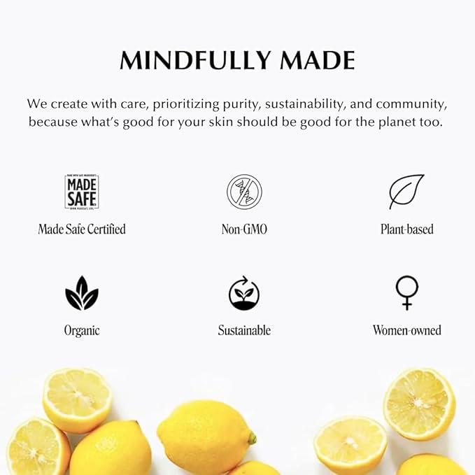 Sweet Almond Rosehip Brine Polish | Exfoliating Blend with Himalayan & Dead Sea Salt, Maple Sugar | Enriched with Magnesium, Omega 3's & Vitamin E | Revitalize Skin, Reduce Inflammation