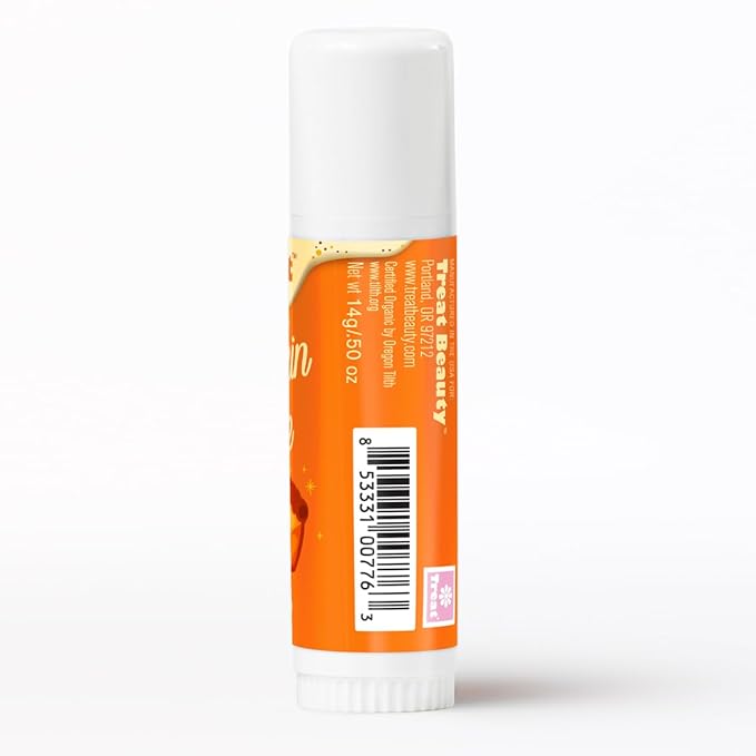 TREAT© Jumbo Organic & Cruelty Free .50 OZ (Pumpkin Spice Lip Balm)