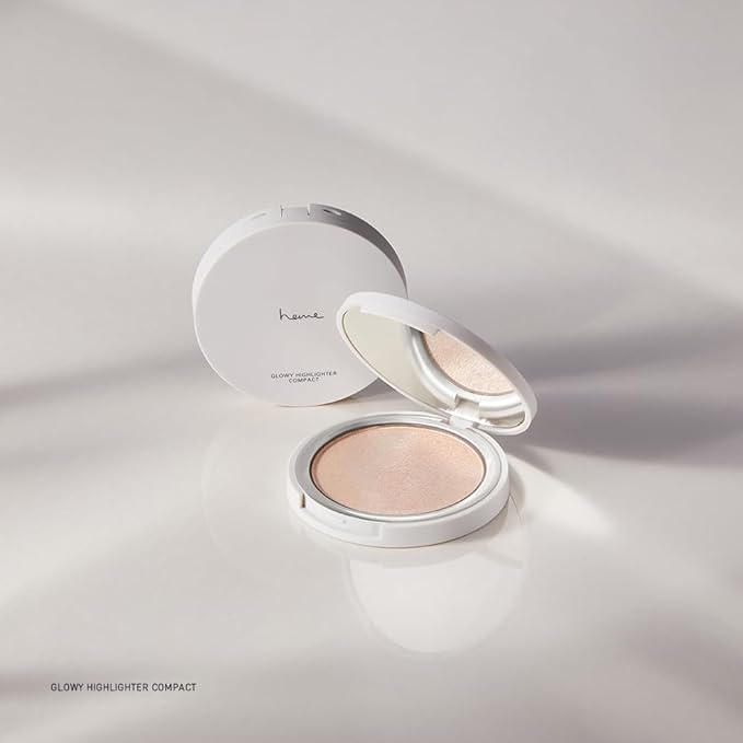 heme Glowy Highlighter Compact 5.5g (04 Glacial White)