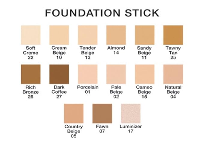 Creamy Conditioning Foundation Stick Buildable Coverage Hypoallergenic (Warm (Warm Beige)