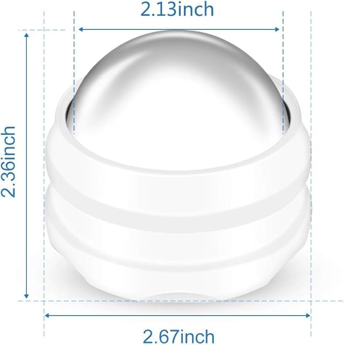 Cold Massage Roller Ball - Gifts for Boyfriend Him Men Women, Stays Cold for 6 Hours, Muscle Recovery Tools,Personal Care Massage Essentials,Rapidly Relieve Muscle Pain and Tension