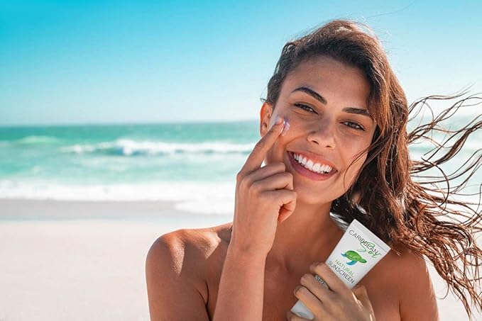 Caribbean Sol - Sol Guard Natural Sunscreen with Non-nano Zinc Oxide - Biodegradable Broad Spectrum Travel Size Reef Safe Sunscreen Moisturizer Sun Cream SPF 15, 4oz.
