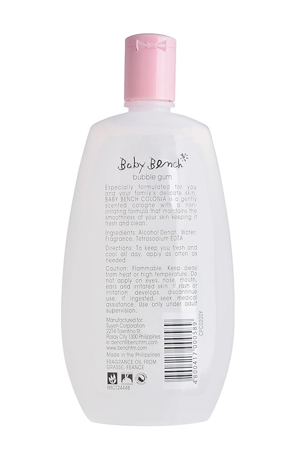 Baby Cologne (200 ml/6.8 Fl Oz, Bubble Gum)