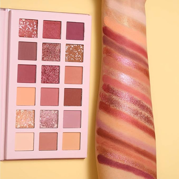 2Pcs Twilight Dusk + Aromas Nude Eyeshadow Palette Makeup Set, Matte Shimmer Glitter Pressed Pearl All Highly Pigmented Blending Powder, Natural Velvet Texture Eye Shadow Kit