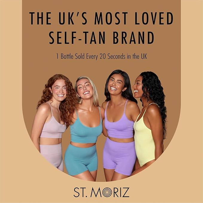 St Moriz Pre-Tan Skin Primer for Self Tanner- Exfoliating Fake Tan Primer - Preps & Primes Skin for Long-Lasting Tan - Deep Cleansing Foaming Exfoliator for Self Tan (6.76 fl oz)