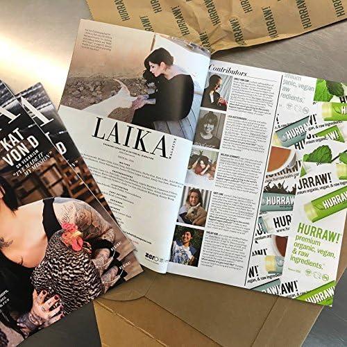 Hurraw! Grapefruit, Mint, Black Cherry Tinted Lip Balms, 3 Pack Bundle: Organic, Certified Vegan, Cruelty and Gluten Free. Non-GMO, 100% Natural. Bee, Shea, Soy & Palm Free. Made in USA