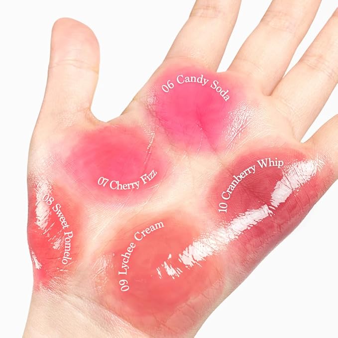 Dasique Melting Candy Balm (#08 Sweet Pomelo) | Glossy Balm | Moisturizing | For dry Lips | Vegan