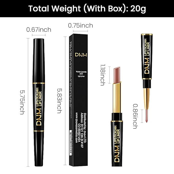 2-in-1Nude Brown Beige Velvet Lip Liner & Lipstick Set Kit for Women, Matte Lips Kit with Lip Liner Lip Stains Long Lasting Waterproof 24 Hour Lipstick and Lip Liners Combo Lipliners Pencil Set 48