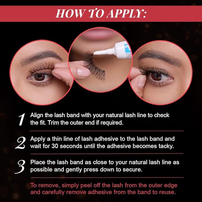 Ardell Faux Mink 811 Multipack Lightweight Lashes with Invisiband