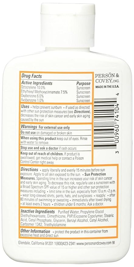 Solbar Solbar fifty pf cream sunscreen spf 50 unscented, 4 oz, 4 Ounce