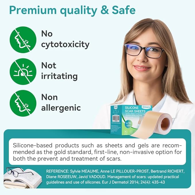 Dimora Professional Silicone Scar Sheets -