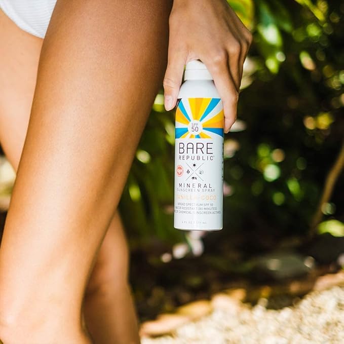 SPF 50 Mineral Sport Lotion + SPF 50 Mineral Sport Vanilla Coco Spray (2-pack)