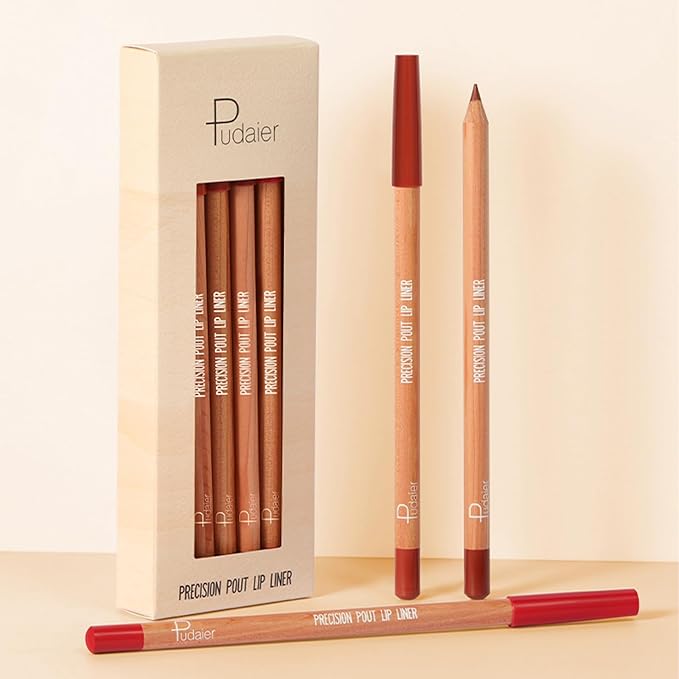 12 Colors Matte Lip Liner Pens Set,Cream Glide Lip