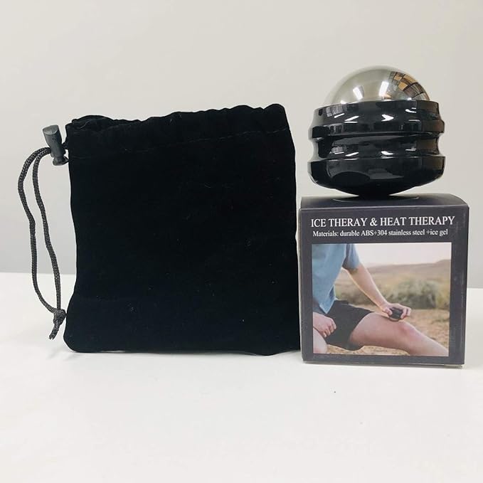 Cold Massage Roller Ball - Gifts for Men Women Teens BoysοΌStays Cold for 6 Hours, Home Office Travel Essentials,Sports Fitness Relaxations Gift,Rapidly Relieve Muscle Pain and Tension