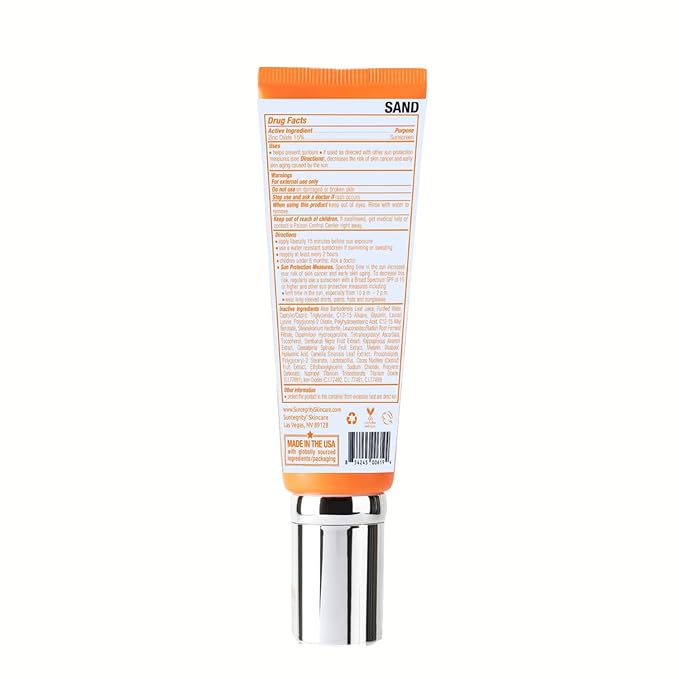 Suntegrity Impeccable Skin - Tinted Sunscreen, Broad Spectrum SPF 30 (Sand) - 2 oz
