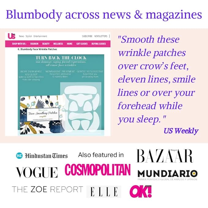 Blumbody face wrinkle patches -