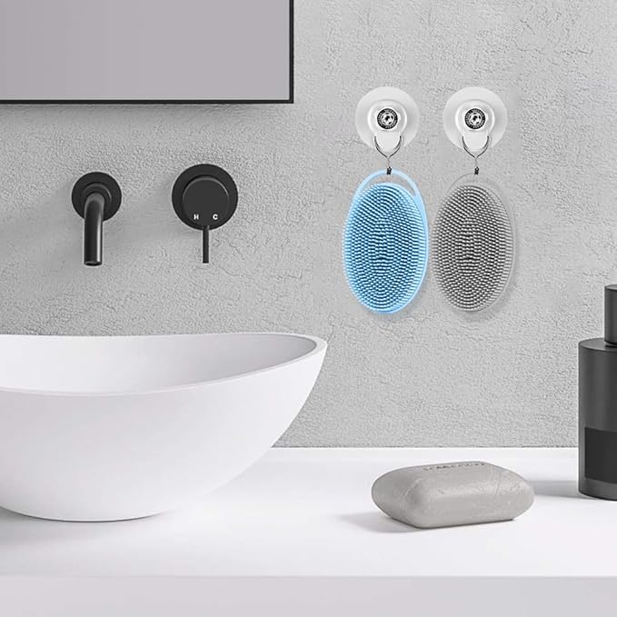 Silicone body scrubber, exfoliating silicone