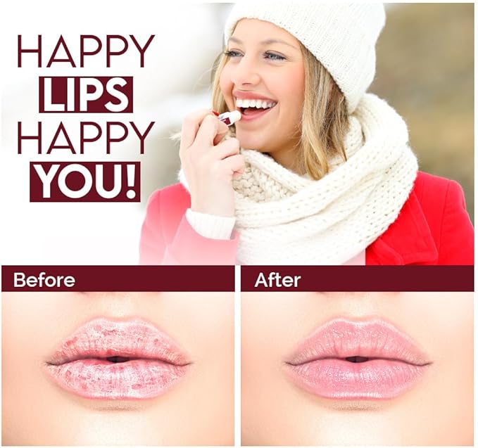 Salt Range Lip Balm, Formulated with Cherry & Shea Butter, Lip Moisturizer, Soothing and Hydrating, Deep Nourishing, Organic Chapstick - 12 Count (24 Pieces)