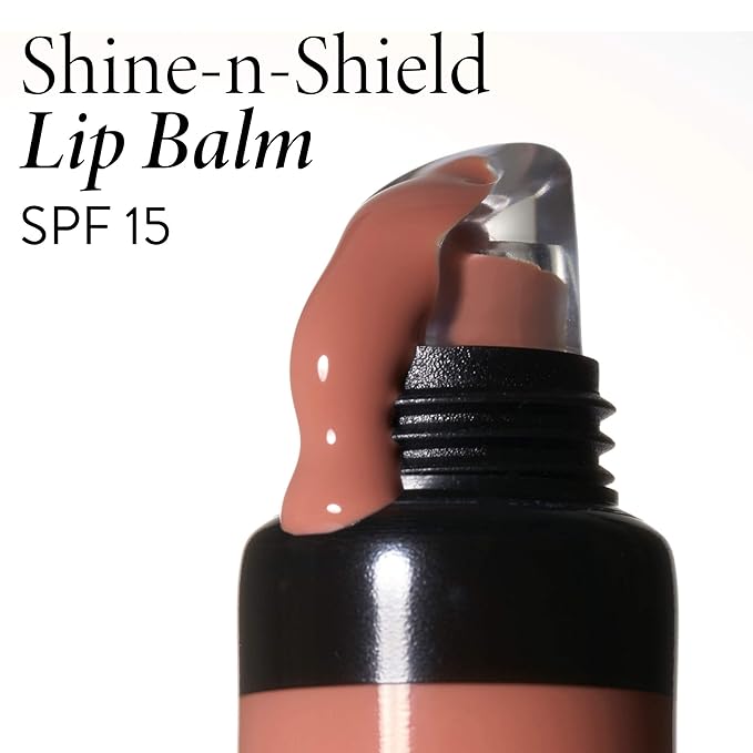 LAURA GELLER NEW YORK Shine-n-Shield Lip Balm SPF 15, Sunset Sands - Nourishes, Hydrates & Protects Lips