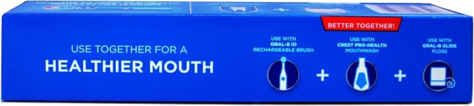 Crest Fluoride Cavity Protection Toothpaste 8.2 Ounce Regular Paste, Bulk Toothpaste, Prevents Cavities Before They Start (8 Pack)