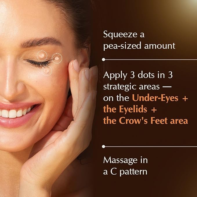 Rufolia Pro Periorbital Eyemulsion – Brighten, Firm, and Moisturize Eye Area – Ayurveda-Inspired Formula with Manjistha, Niacinamide & Hyaluronic Acid – 0.53 oz (15 g)