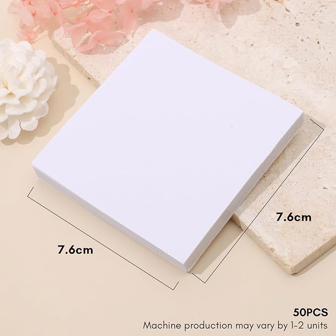 Makartt Gel Nail Polish Palette Paper, Disposable Nail Art Mixing Palette Papers Portable Waterproof Nail Art Drawing Makeup Palette Nail Gel Mixing Tool Nail Supplies Home Salon 50PCS