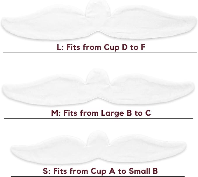 KimYoung Brushed Cotton on Both Sides - Bra Liners for Sweating Rash Breast Sweat Liner Cotton Pads – 6PCS