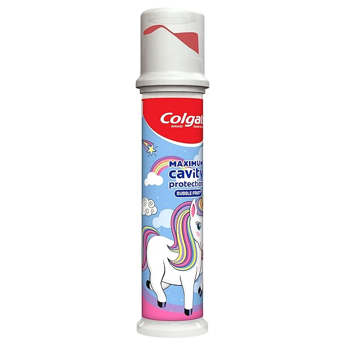 Colgate Kids Unicorn Toothpaste Pump, 4.4 Ounce, 6 Pack