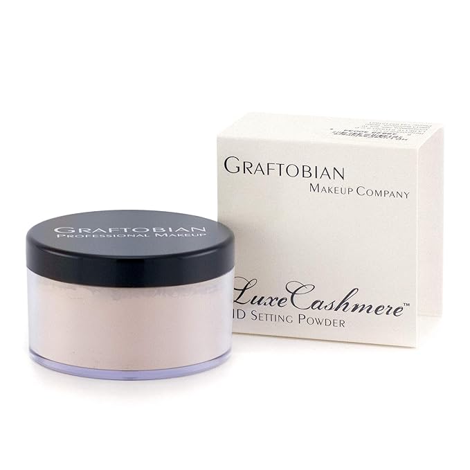 Graftobian HD LuxeCashmere Setting Powder - French Silk (0.7 oz)