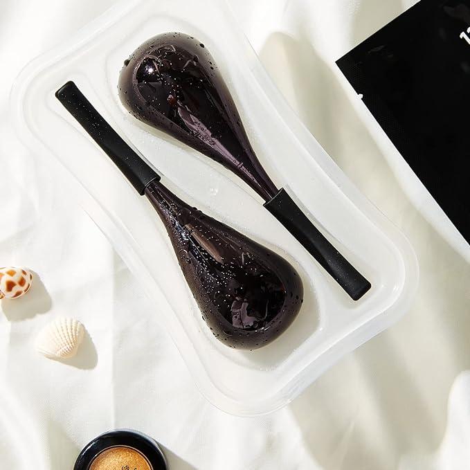 Cryo Sticks for Face, Ice Globes Cryo Globes for Facials, Esthetician Supplies Gifts, Unbreakable Stainless Steel Ice Roller Cooling Spa Balls with Storage Case