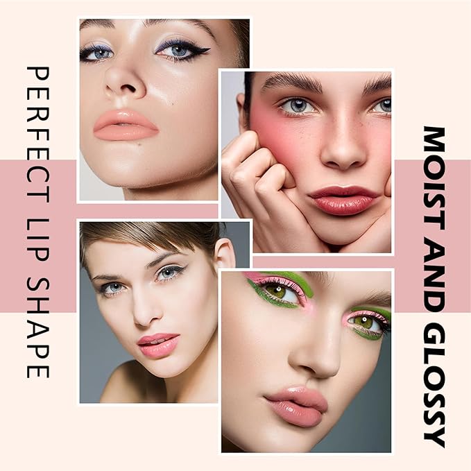 4PCS Bee Lip Balm Honey Pot, Honey & Strawberry & Watermelon&Apple Lime Lip Mask, Lip Balm for Dry Cracked Lips, Lip Scrubs Exfoliator & Moisturizer, Hydrating Lip Balm Honey Lip Balm