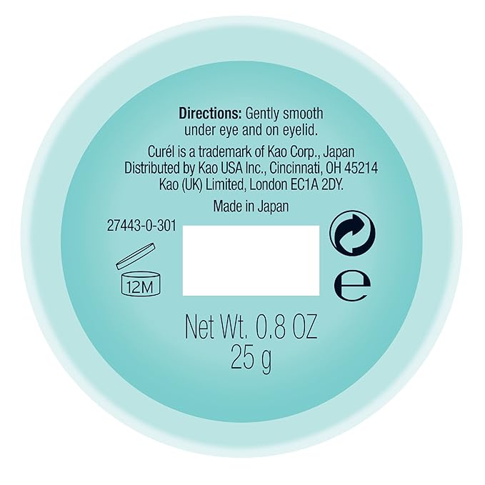 Curel japanese skin care moisturizer