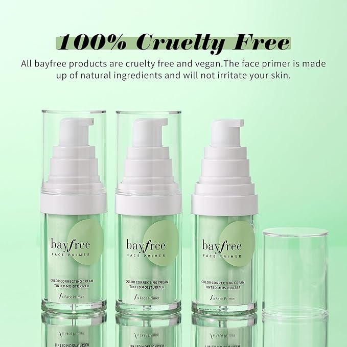 Color Correcting Cream Tinted Moisturizer, Makeup Primer for A Flawless, Smooth Canvas, Formulated with Centella Asiatica and Vitamin E