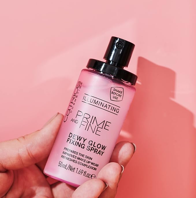 Catrice | Prime & Fine Illuminating Dewy Glow Spray | Transparent and Fast Drying Fixing Spray| Paraben Free & Vegan | Cruelty Free (Pack of 3)