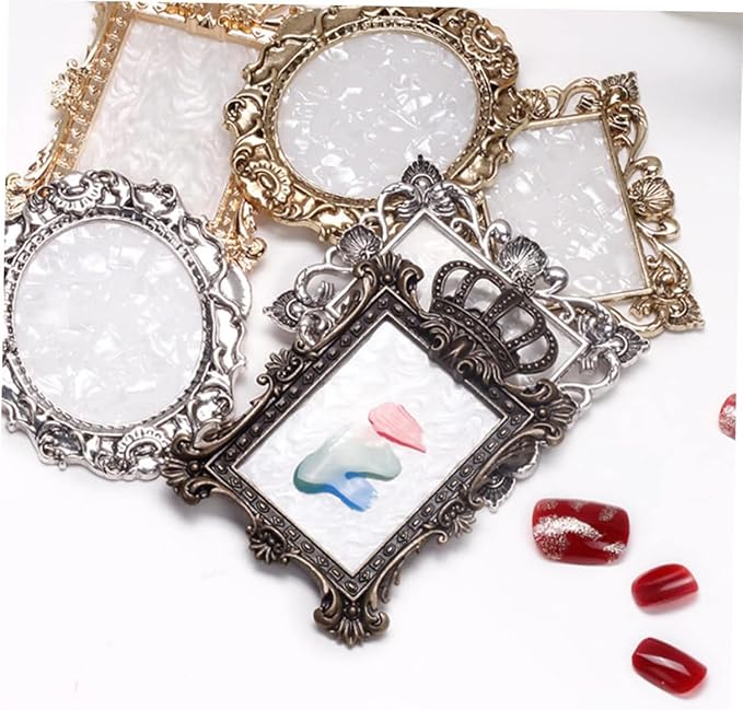 2 Pcs Nail Art Palette, Nail Art Painting