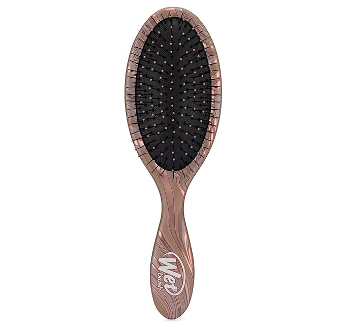 Wet Brush Original Detangler Hair Brush, Pink (Engineered Nature) - Ultra-Soft IntelliFlex Bristles - Detangling Brush Glides Through Tangles (Wet Dry & Damaged Hair) - Women & Men