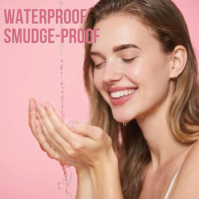 Eyebrow Pen - Microblading eyebrow pencil with Micro-Fork Tip & Precision Tip for Natural Brows, Eyebrow Pencils for Women, Dual-Ended Brow Brush, Waterproof, Black