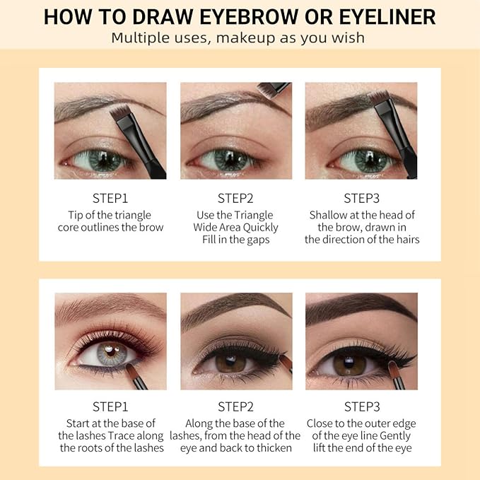 Eyebrow Pomade - Waterproof Brow Pomade for Long-lasting Results,Smudge Proof and Sweat Resistant Formula,Natural Eyebrow Makeup for All Skin Types and Tones - Dark Gray