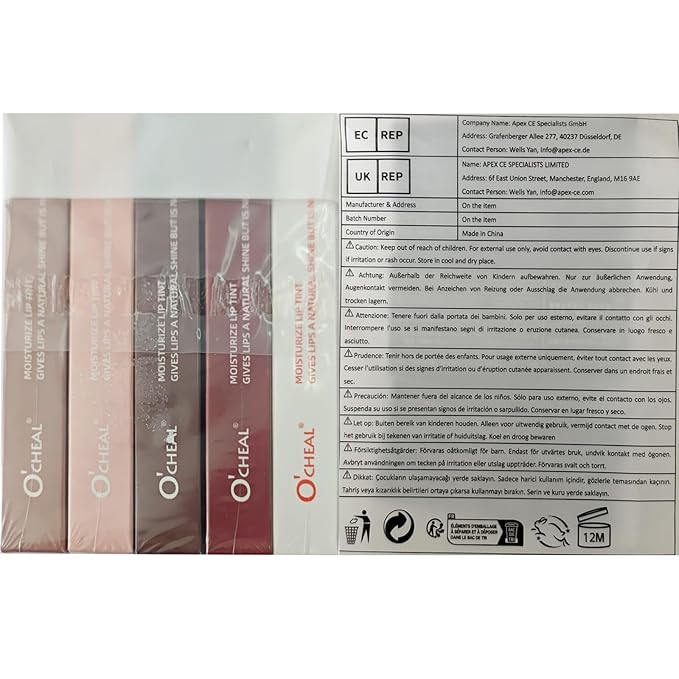 5 Pcs Hydrating Lip Gloss Lip Jam Set, High Shine Glass Finish Nude Colors Moisturizing Glitter Plumping Lip Gloss Shiny Jelly Liquid Lipstick for Girls and Women