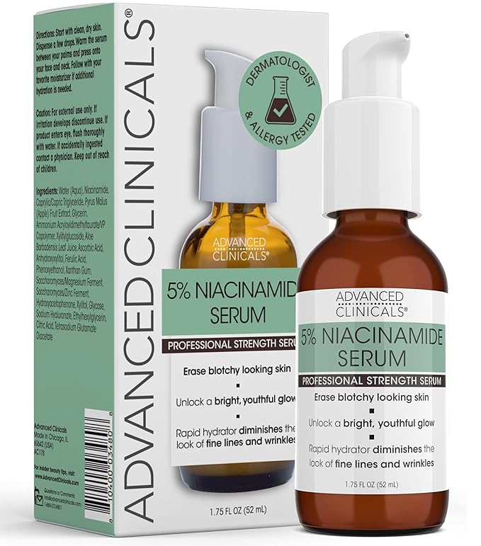 Advanced clinicals niacinamide serum -