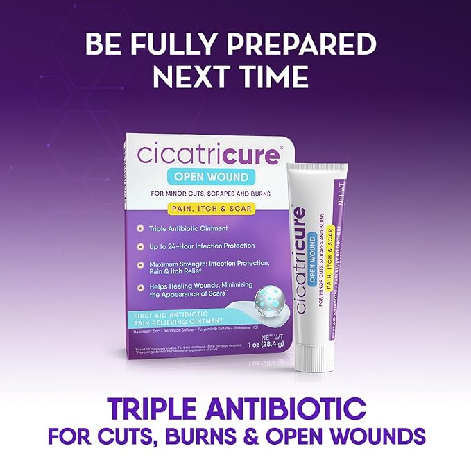 Cicatricure Advanced Scar Gel for Face & Body - Proven Results in 2 Weeks, Scar Treatment for Surgical Scars, Stretch Marks, Scars of Burns and Injuries, Acne Scar Treatment, 1 oz (28 g)