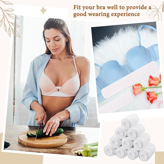 Cotton Tummy Liners and Bra Liners Set for Sweat Rash Skin Folds Plus Size Women Sweating Supplies