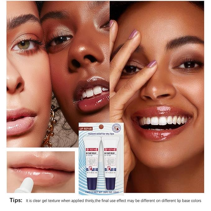 Lip Repair Gel, Moisturizing Lip Repair Soft Moisturizing Lip Care, Soothe & Protect Lip Balm.