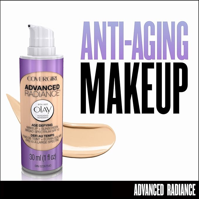 COVERGIRL Advanced Radiance Age Defying Foundation Makeup Medium may vary) 1 oz