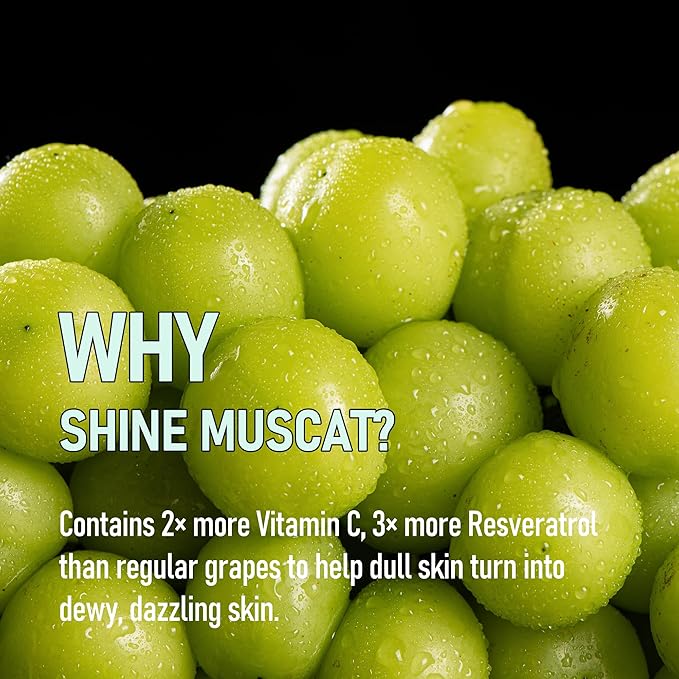 Dazzling Radiant Cleansing Pack to Foam β 3-in-1 Wash-Off Mask & Exfoliator & Cleanser w/Fresh Grape Extract & Niacinamide β Vitamin C and Resveratrol for Dry, Dull Skin (3.38 fl oz)