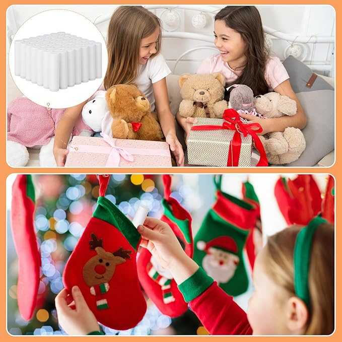 Demissle 300 Pcs Unlabeled Lip Balms Favors(Vanilla)