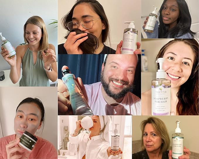 Deep Calming Toner Spray for Sensitive Skin by Tree To Tub—pH 5.5 Balanced, Face Priming and Hydrating with Hyaluronic Acid, Organic Witch Hazel, Rose Water, Ginseng, Green Tea, 4 oz